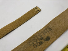 Charger l'image dans la galerie, Original WW2 British Army 37 Pattern Canvass L Strap - The Militaria Shop