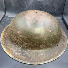 Load image into Gallery viewer, Original WW2 British Army Mk2 Combat Helmet Shell - South African Manufactured - The Militaria Shop
