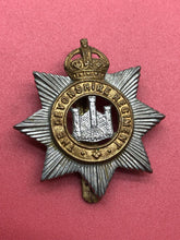 Load image into Gallery viewer, Original WW2 British Army Devonshire Regiment Cap Badge - The Militaria Shop