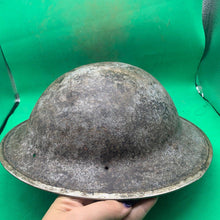 Load image into Gallery viewer, Original WW2 South African Army Mk2 Brodie Helmet - British Style Combat Helmet - The Militaria Shop