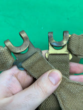 Load image into Gallery viewer, Original WW2 British Army 37 Pattern L Straps - M.E.Co - 1943 Dated - The Militaria Shop