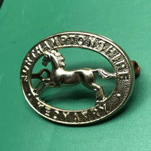 Load image into Gallery viewer, Original British Army Northamptonshire Yeomanry Cap Badge - The Militaria Shop