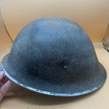 Load image into Gallery viewer, Original WW2 British / Canadian Army Mk3 High Rivet Turtle Army Combat Helmet - The Militaria Shop