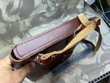 Load image into Gallery viewer, Interesting Post WW2 German Army Leatherette Map Case with Shoulder Strap - The Militaria Shop