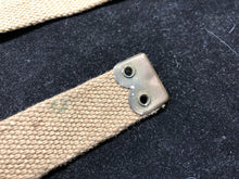 Load image into Gallery viewer, Original WW2 British Army 37 Pattern Khaki L-Straps Webbing - Wartime Dated - The Militaria Shop