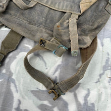 Load image into Gallery viewer, Original WW2 British Army / RAF 37 Pattern Small Pack & L Strap Set - The Militaria Shop