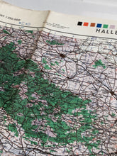 Load image into Gallery viewer, Original WW2 British Army / RAF Maps of Germany - Halle - The Militaria Shop