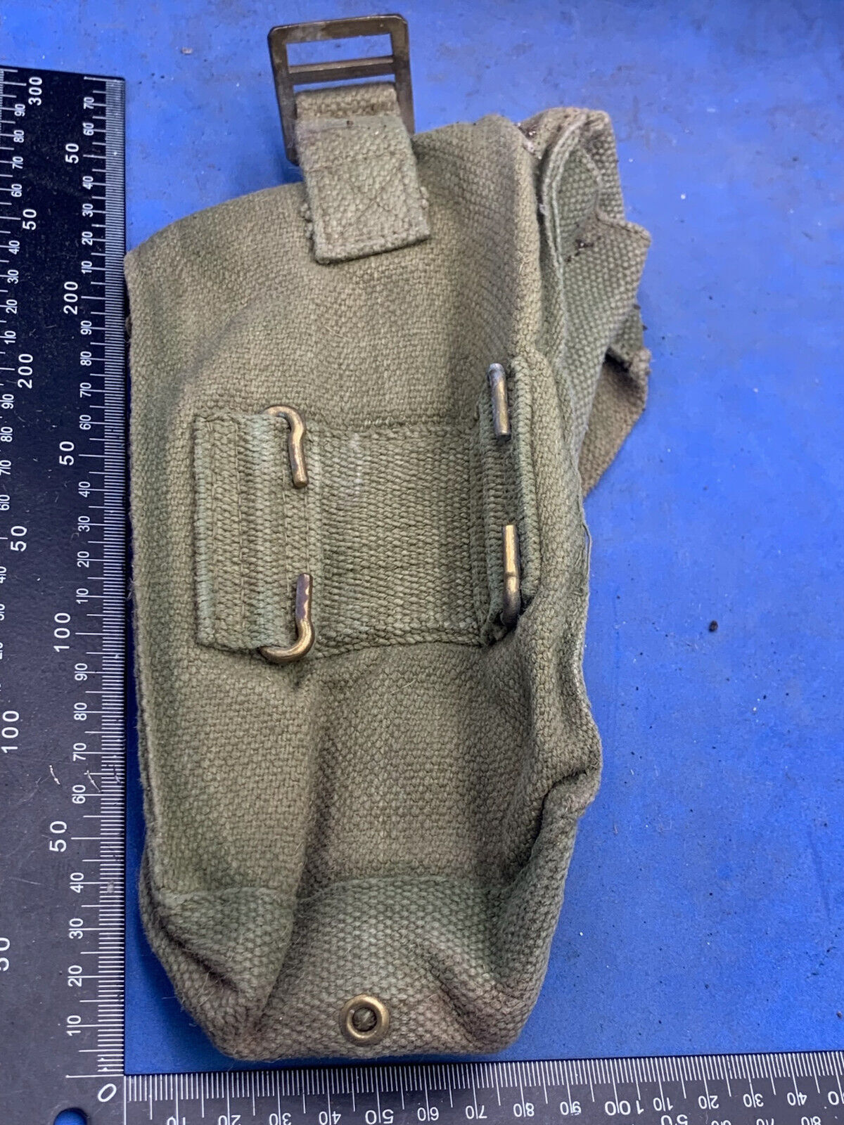 Original British Army 37 Pattern Webbing Bren Pouch WW2 Pattern - The Militaria Shop