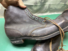 Load image into Gallery viewer, Original Swedish/German Army Marching Ski Boots WW2 Pattern - Size EU49 UK 13 - The Militaria Shop