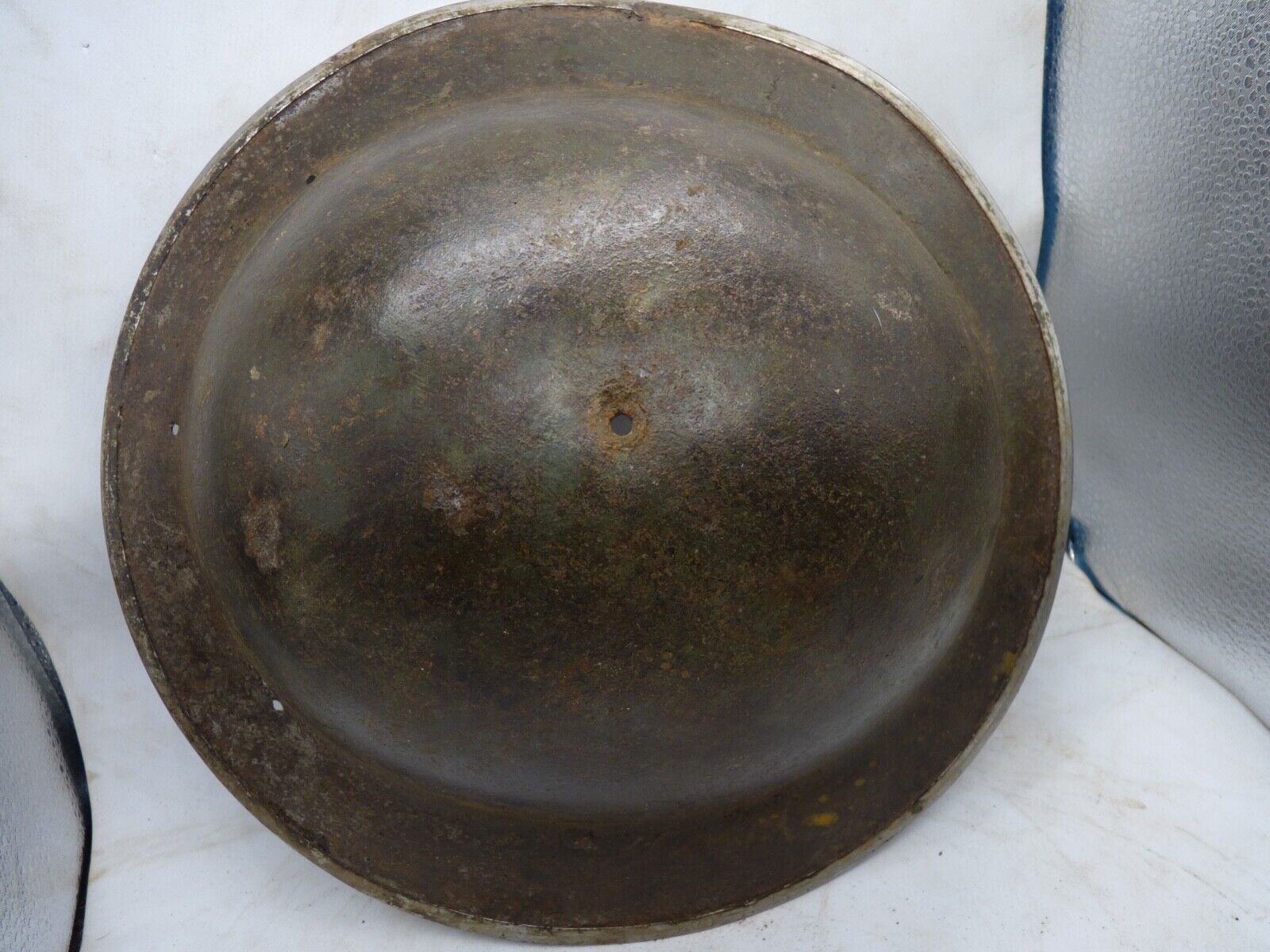 Original WW2 British Style South African Mk2 Army Combat Helmet - The Militaria Shop