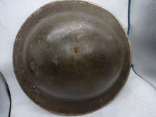 Load image into Gallery viewer, Original WW2 British Style South African Mk2 Army Combat Helmet - The Militaria Shop
