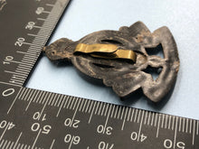 Load image into Gallery viewer, Original WW2 British Army Bakelite Economy Royal Army Ordnance Corps Cap Badge - The Militaria Shop
