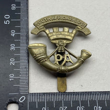 Load image into Gallery viewer, WW1 / WW2 British Army Somerset Light Infantry 1900-1 White Metal Cap Badge. - The Militaria Shop