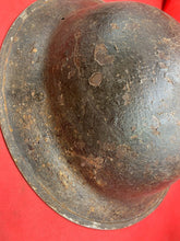 Load image into Gallery viewer, Original WW2 Combat Helmet - British / South African Army Mk2 Brodie Helmet - The Militaria Shop