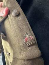 Load image into Gallery viewer, Original WW2 British Army Officers 1939 Greatcoat RASC Major - 38" Chest - The Militaria Shop