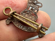 Load image into Gallery viewer, Original WW2 British Army RAPC Royal Army Pay Corps Officers Bronze Collar Badge - The Militaria Shop