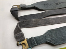 Load image into Gallery viewer, Original WW2 British Royal Air Force Blue 37 Pattern L Strap Set - The Militaria Shop