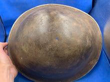 Load image into Gallery viewer, Original WW2 British Army / Canadian Army Mk3 Turtle Combat Helmet - The Militaria Shop