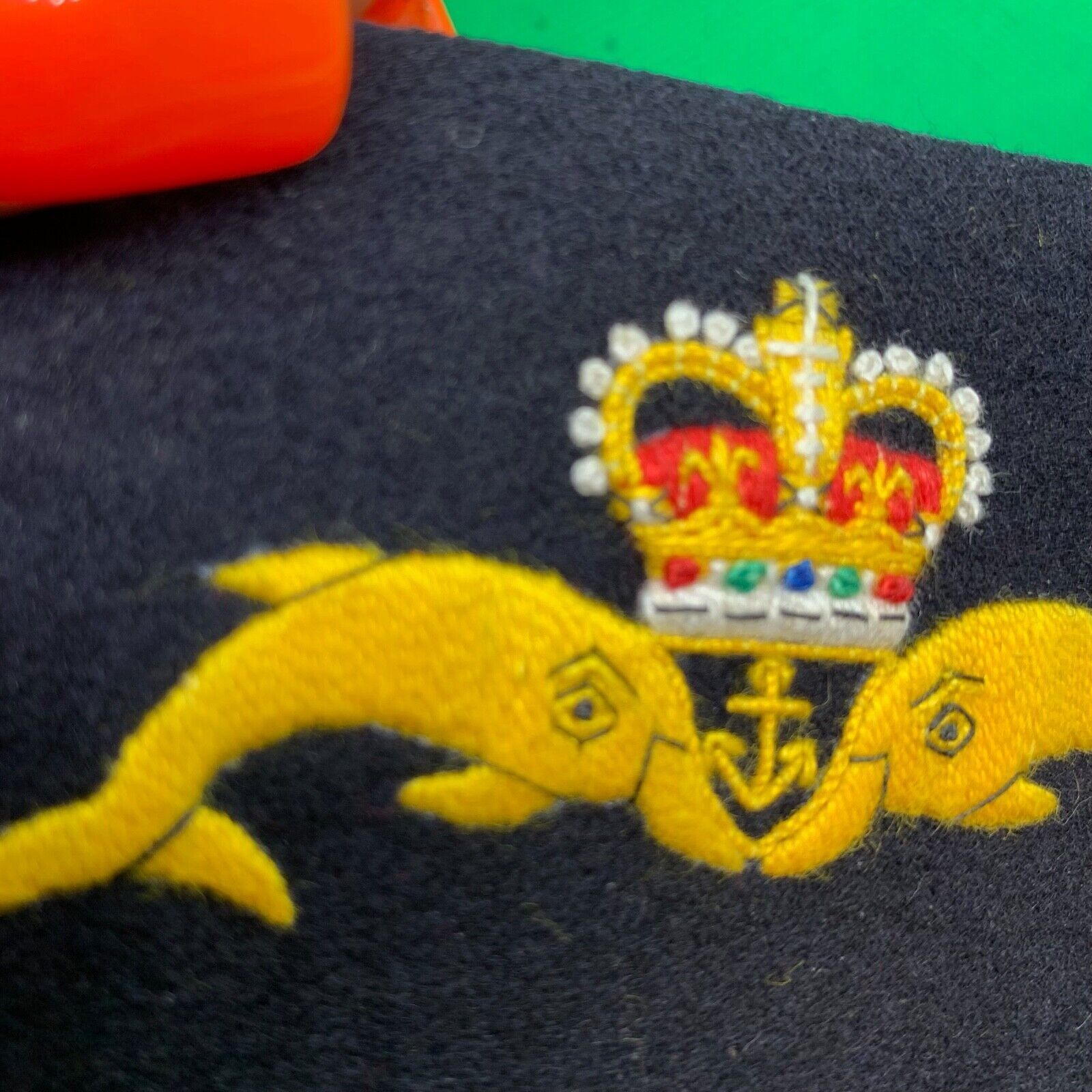 British Royal Navy Submariners Embroidered Blazer Badge - The Militaria Shop