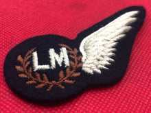 Load image into Gallery viewer, Genuine British RAF Load Master Wing Brevet - The Militaria Shop