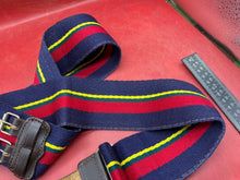 Charger l'image dans la galerie, Genuine British Army Royal Marines Regimental Stable Belt. 38" Waist. - The Militaria Shop
