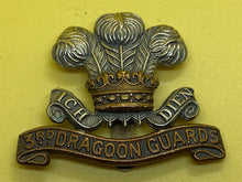 Load image into Gallery viewer, Original WW1 British Army 3rd Dragoon Guards Cap Badge - The Militaria Shop