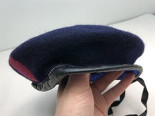 Charger l'image dans la galerie, Genuine British Army Dark Blue Regimental Beret Hat - Size 56cm - The Militaria Shop