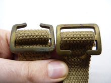 Load image into Gallery viewer, Original WW2 1944 Dated British Army 37 Pattern Water Bottle Carrier Harness - The Militaria Shop