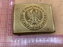 Load image into Gallery viewer, Post WW2 German Navy Bundesmarine Koppelschloss / Gilt Belt Buckle - The Militaria Shop