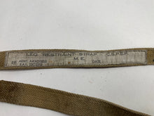 Load image into Gallery viewer, Original British Army Paratroopers Leg Restraint Strap - WW2 37 Pattern - The Militaria Shop