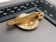 Load image into Gallery viewer, Original WW2 British Army 7th Queen's Own Hussars Cap Badge - Kings Crown - The Militaria Shop