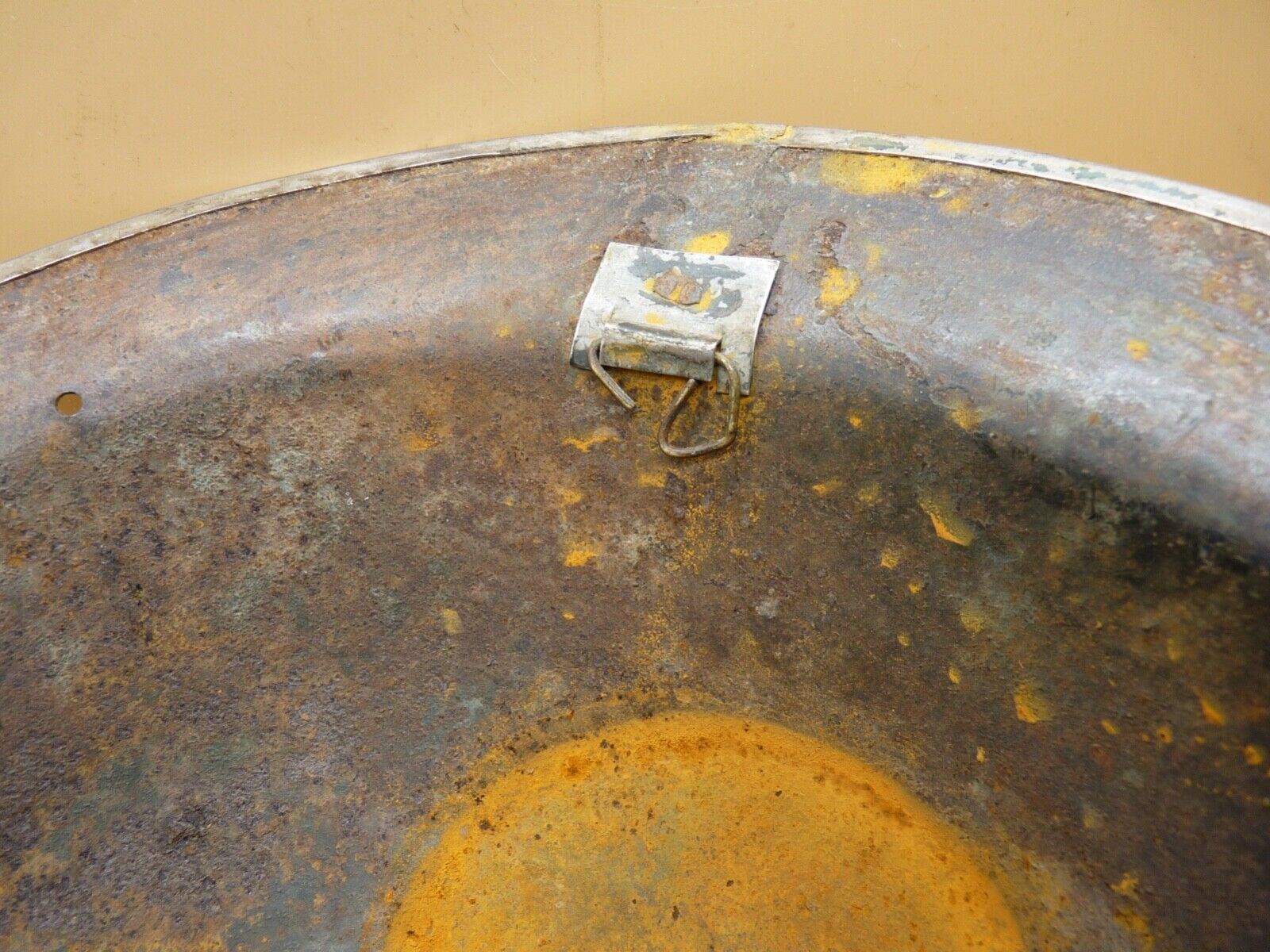 Original WW2 South African Army Mk2 Brodie Helmet - British Style Combat Helmet - The Militaria Shop