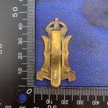 Load image into Gallery viewer, Original WW2 British Army 23rd Hussars Cap Badge - The Militaria Shop
