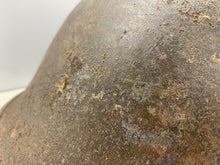 Load image into Gallery viewer, Original WW2 British / Canadian Army Mk3 High Rivet Combat Helmet Shell - The Militaria Shop