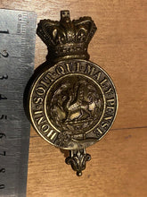 Load image into Gallery viewer, Original Monmouthshire Regiment (South Wales Borders) Post 1881 Glengarry Badge - The Militaria Shop