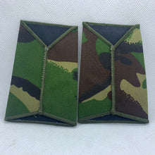 Load image into Gallery viewer, Cadet ACF DPM Rank Slides / Epaulette Pair Genuine British Army - NEW - The Militaria Shop
