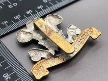 Load image into Gallery viewer, Original WW1 British Army Caernarvon & Denbigh Yeomanry Cap Badge - The Militaria Shop