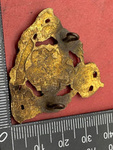 Load image into Gallery viewer, WW1 British Army Rare Sand Cast Derbyshire Yeomanry Cap Badge with Two Rear Lugs - The Militaria Shop