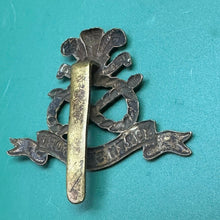 Load image into Gallery viewer, Original WW2 British Army North Stafford Regiment Cap Badge - The Militaria Shop