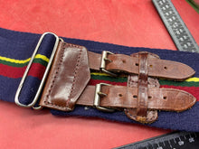 Charger l'image dans la galerie, Genuine British Army Royal Marines Regimental Stable Belt. 34" Waist. - The Militaria Shop