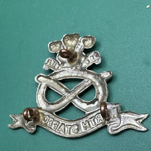 Load image into Gallery viewer, Original WW2 British Army North Stafford Regiment Cap Badge - The Militaria Shop