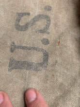 Charger l'image dans la galerie, Original WW2 US Army M1928 Haversack Pack Tail - 1942 Dated - The Militaria Shop