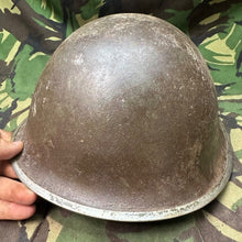 Load image into Gallery viewer, Original WW2 British / Canadian Army Mk3 Turtle Helmet - The Militaria Shop