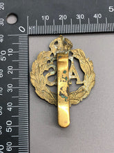 Load image into Gallery viewer, Original British Army WW2 Auxiliary Territorial Service Cap Badge - The Militaria Shop