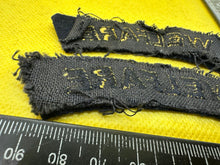 Load image into Gallery viewer, Original WW2 British Home Front Civil Defence Welfare Shoulder Titles - The Militaria Shop