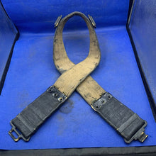 Load image into Gallery viewer, WW2 British Army / RAF 37 Pattern Combat Belt - Used Original - 40" Waist - The Militaria Shop