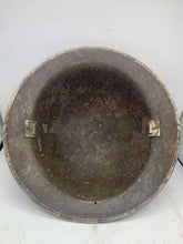 Load image into Gallery viewer, Original WW2 South African Army Mk2 Brodie Helmet - British Style Combat Helmet - The Militaria Shop