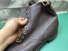 Load image into Gallery viewer, Original Swedish/German Army Marching Ski Boots WW2 Pattern - Size EU49 UK 13 - The Militaria Shop