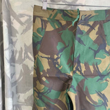 Load image into Gallery viewer, Genuine British Army DPM Camouflaged Rain Trousers Waterproof PVC - Size 70/80 - The Militaria Shop