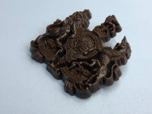 Load image into Gallery viewer, Original WW2 British Army Bakelite Economy GSC General Service Corps Cap Badge - The Militaria Shop